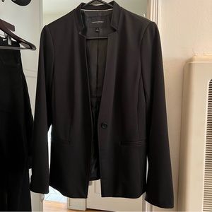 Banana republic black blazer jacket women’s small size 4